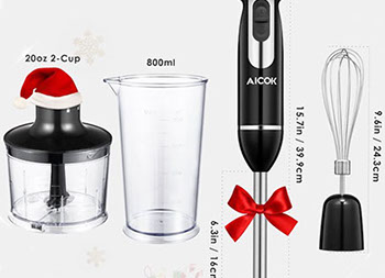 Aicok Stabmixer Maße